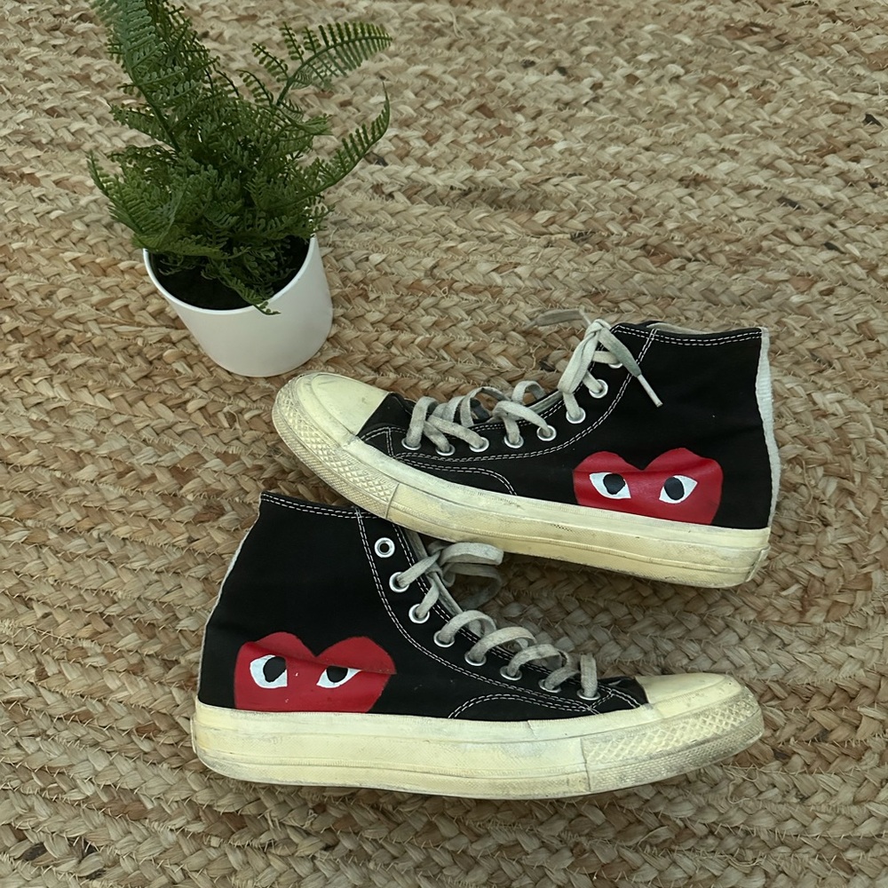 CONVERSE X CDG HIGH TOPS
